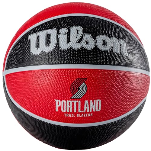 WILSON NBA Team Tribute Basketball - Size 7 - 29.5', Portland Trail Blazers