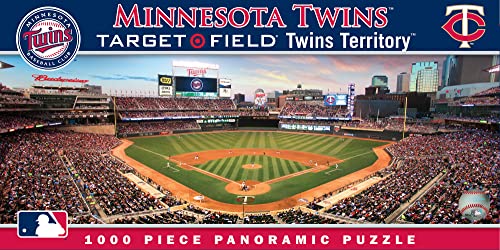 MasterPieces 91352: Minnesota Twins 1000pc Panoramic Puzzle