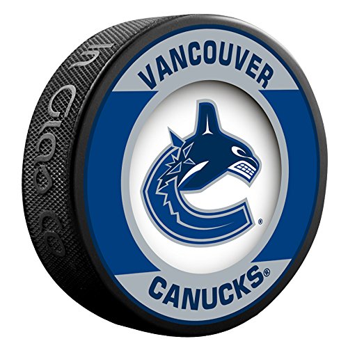 Vancouver Canucks Officially Licensed Retro Design Hockey Puck