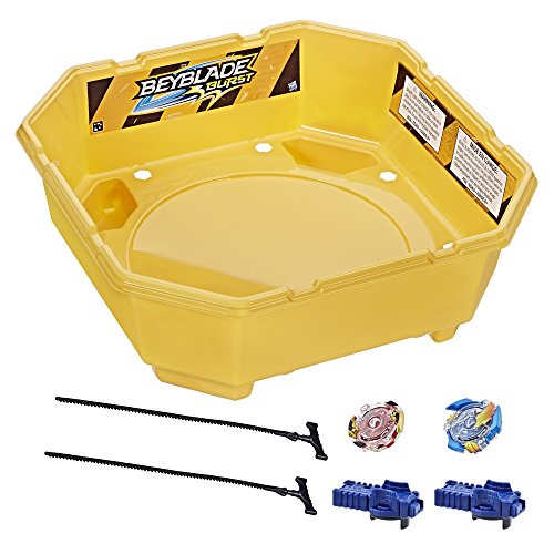 Beyblade Burst Epic Rivals Battle Set – Complete Set with Beystadium, Battling Tops, and Launchers – Age 8+