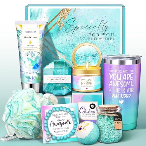 Birthday Gifts for Women, Gifts for Women Mom, Wife, Girlfriend, Sister, Friends, Her, Relaxing Spa Gifts Basket Self Care Gifts For Women Christmas, Valentine's Day, Mother's Day Gifts for Women