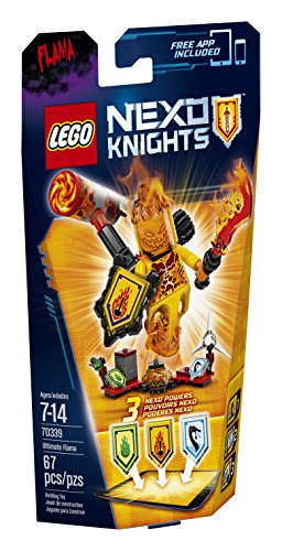 LEGO Nexo Knights 70339 Ultimate Flama Building Kit (67 Piece)