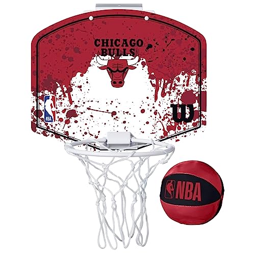 WILSON NBA Team Mini Basketball Hoop - Chicago Bulls