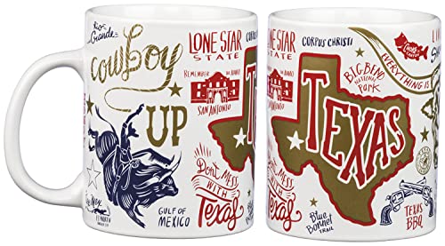 Primitives By Kathy 33554 Lol Made You Smile Coffee Mug, 20-Ounce, Texas