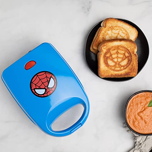 Uncanny Brands Marvel Spider-Man Single Sandwich Maker - Marvel Kitchen Appliance