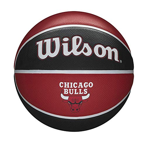 WILSON NBA Team Tribute Basketball - Size 7 - 29.5', Chicago Bulls