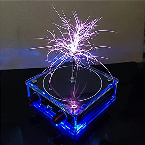 Music Solid State Tesla Coil Artificial Lightning Arc Plasma Loudspeaker Experiment Science Desktop Toy Model