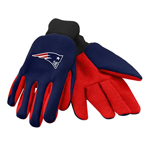 FOCO Forever Collectibles 74211 NFL New England Patriots Colored Palm Glove