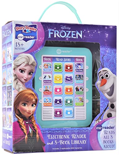 Disney Frozen Elsa, Anna, Olaf, and More! - Me Reader Electronic Reader and 8-Sound Book Library – Great Alternative to Toys for Christmas - PI Kids