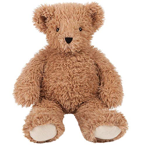 Vermont Teddy Bear Super Soft Almond Brown Teddy Bear - 18 Inch, Plush Stuffed Animal to Sleep with, Cozy Bear Plush from Stuffed Animals