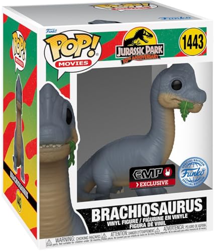 Funko Jurassic Park Brachiosaurus Super 6-Inch Pop! Vinyl Figure #1443, 73712