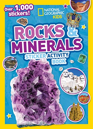 Rocks and Minerals Sticker Activity Book