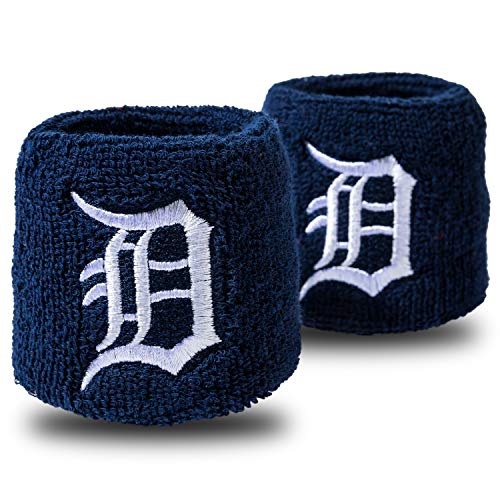 MLB Unisex Adult 2.5-Inch Wristbands, Team Specific, One Size