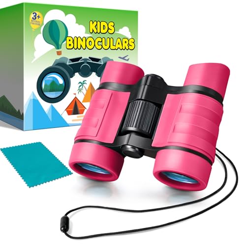 Binocular for Kids, Kids Binoculars for Ages 3-12 Boys Girls, Outdoor Gifts Toys for Kids- Perfect for Bird Watching, Camping, and Outdoor Exploration