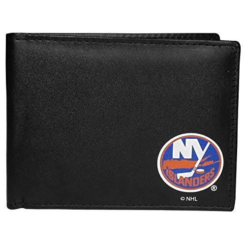 NHL Siskiyou Sports Mens New York Islanders Bi-fold Wallet One Size Black