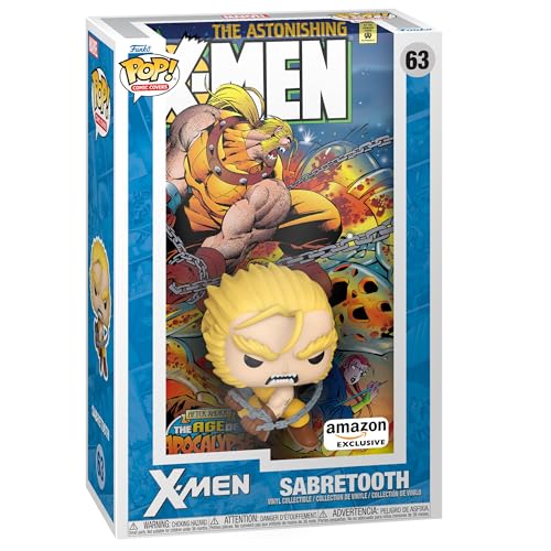 Funko Pop! Comic Cover: Marvel - Age of Apocalypse Sabretooth, Amazon Exclusive