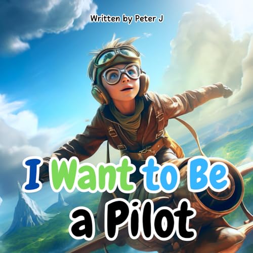 I Want to Be a Pilot: An Illustrated book for Children - Planes and Aeronautics - Kids - Learning and Reading