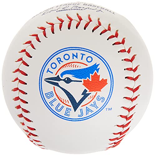 Rawlings MLB Toronto Blue Jays Team Logo Baseball, Official, White