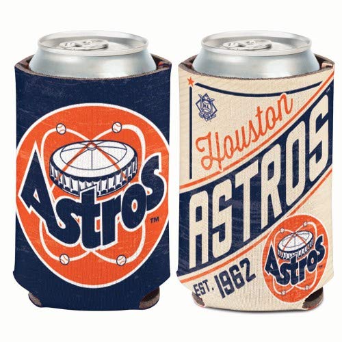 WinCraft Houston Astros Can Cooler Vintage Design