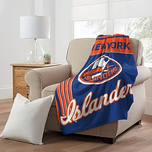 Northwest NHL Officially Licensed New York Islanders 46' x 60' Microfiber Throw Blanket