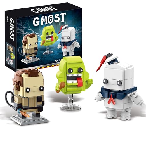 Halloween Ghost Action Figure Building Set Compatible with Lego for Adults,Busters Horror Present for Fans, Home Decor,Christmas Toys for Kids