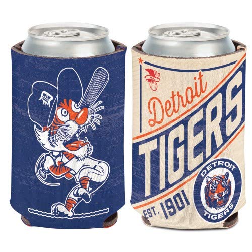 WinCraft Detroit Tigers Can Cooler Vintage Design