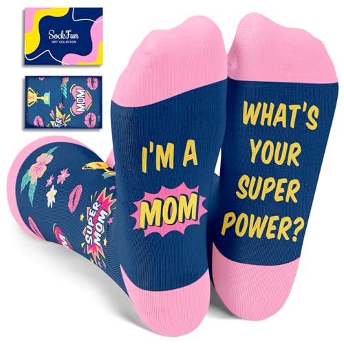 sockfun Funny Mothers Day Gifts, Great Mother Gifts, Funny Gifts For Mom, Mom Gifts From Daughters, Mama Gifts