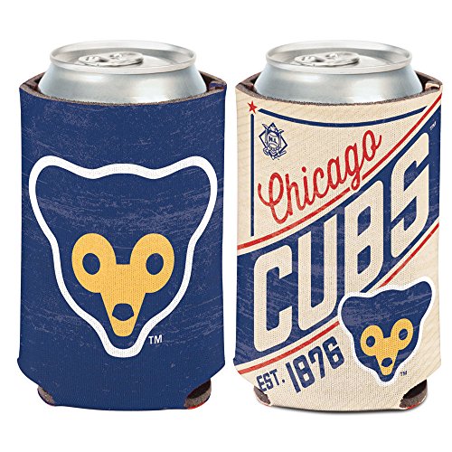 WinCraft Chicago Cubs Can Cooler Vintage Design