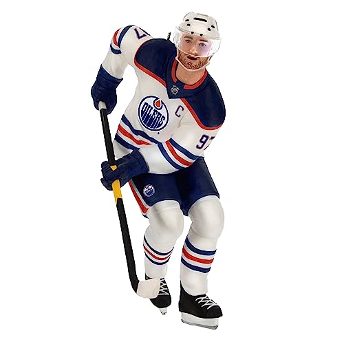 Hallmark Keepsake Christmas Ornament 2023, NHL Edmonton Oilers Connor McDavid Hockey Ornament, Sports Gifts